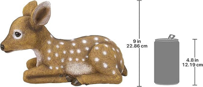 Design Toscano Darby, the Forest Fawn Baby Deer Statue