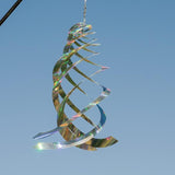In the Breeze Mylar Spinner Crystal Spinner Silver Sheen — 18" Long