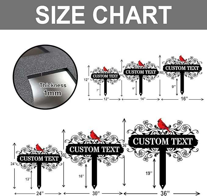 Personalized Metal Garden Signs, Custom Name Yard Stake Sign for House Outdoor Outside Decorative, Lawn Patio Decorations Gardening Enthusiasts Grandmothers Gift