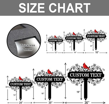 Personalized Metal Garden Signs, Custom Name Yard Stake Sign for House Outdoor Outside Decorative, Lawn Patio Decorations Gardening Enthusiasts Grandmothers Gift