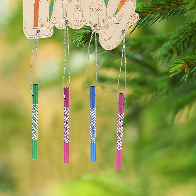 150 Pieces Wind Chime Tubes for Crafts, Aluminum Wind Chime Empty Tubes Supplies Parts Kit for DIY Making, 3.1inch (5 Color)