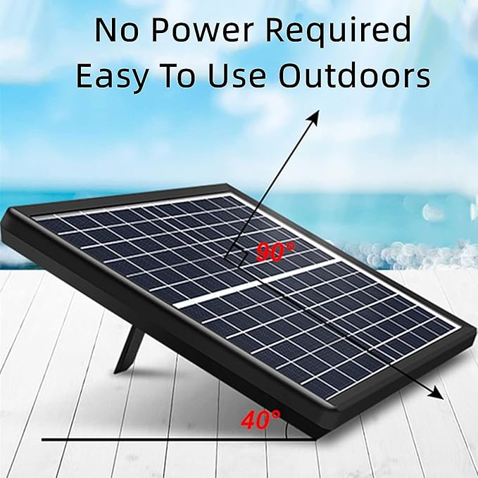 DIY Solar Water Pump Kit, Outdoor Solar Fountain, 6W Solar Panel Fountains, Split-Resistant All Natural Bamboo Fountain, for Desk Patio Yard,16"