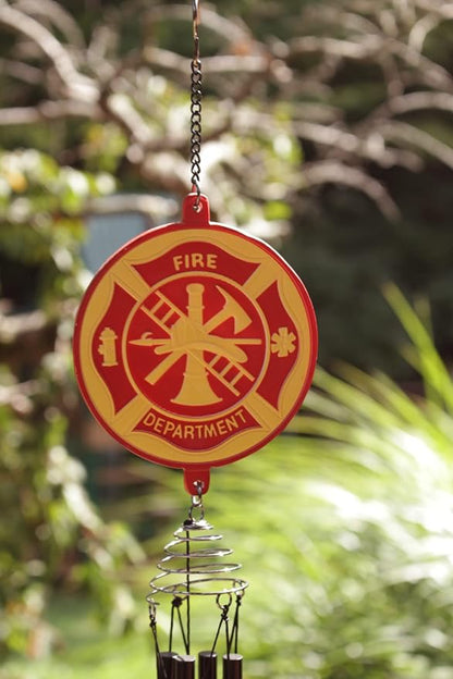 Red Carpet Studios Patriot Wind Chime, Fire Department