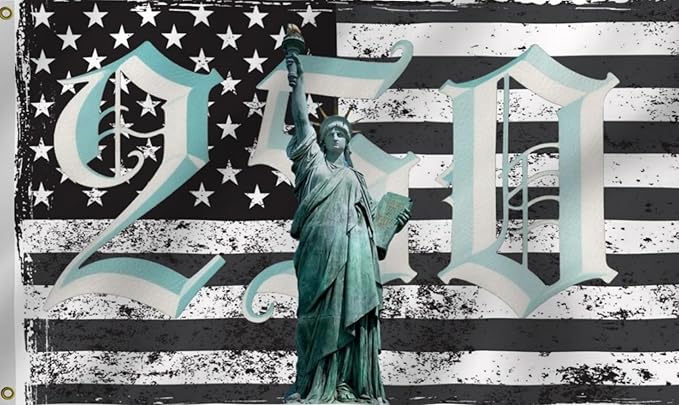 250th Birthday 250 Years 1776 2026 American Flag 2X3Ft, US Statue of Liberty, Double Side Printed Flags, Men Women Banner,Vibrant Colors, Double Stitched with 2 Brass Grommets, Bar Garden Street Decoration, GYM, Office Decor,Indoor Outdoor Use,Gifts. (...
