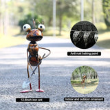 Tooarts Metal Ant Garden Decor Sculpture Home Patio Lawn Yard Indoor Outdoor Statue Ornament