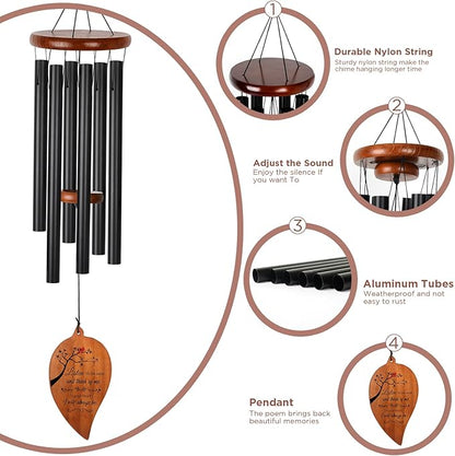 Memorial Chime Gifts, Sympathy Gift for Loss of Loved one,Bereavement Gifts,Sympathy Wind Chimes for Outside,windchimes,Loved one, Grandma Gift