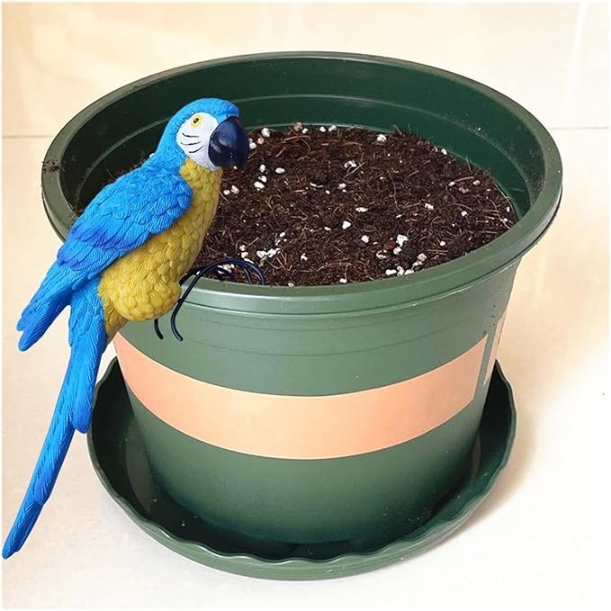 Garden Decor Resin Bird Statues Garden Decorative Sculptures Outdoor Decor Outdoor Decor(D)