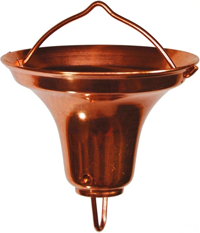 Stanwood Rain Chain Copper Gutter Adaptor for Rain Chain Installation