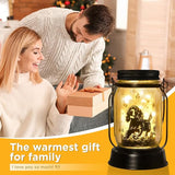 Cocker Spaniel Dog Gifts for Women/Men Cocker Spaniel Solar Lanterns Birthday Dog Lovers Lantern Pet loss Dog Memorial Lights Solar Garden Decoration for Yard, Patio,Backyard,Porch Torches Light