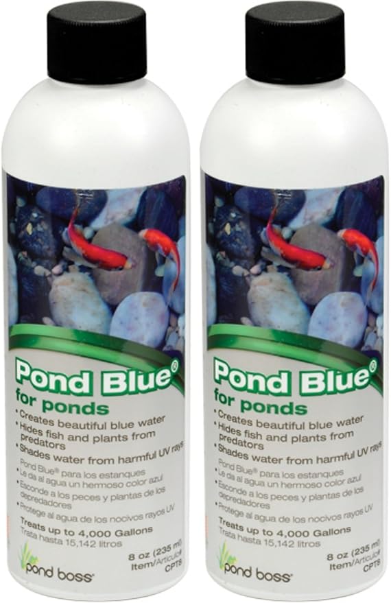 TotalPond Pond Blue, 8-Ounce (Pack of 2)