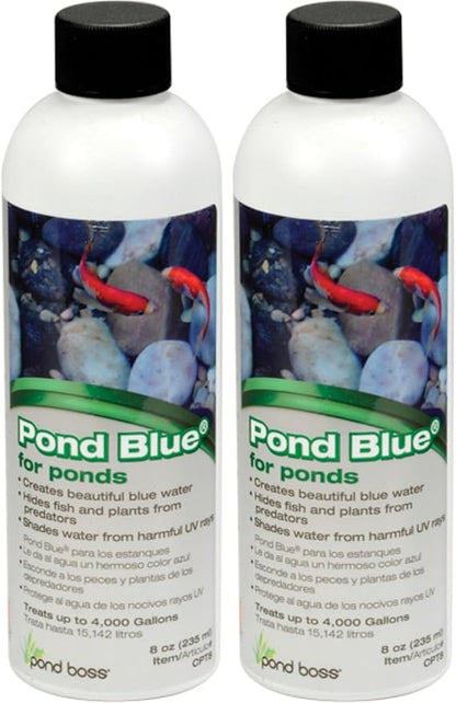 TotalPond Pond Blue, 8-Ounce (Pack of 2)