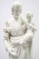 Vittoria Collection 25.5 Inch Saint St Joseph with Child Italian Statue Sculpture Figurine Made in Italy Indoor Outdoor