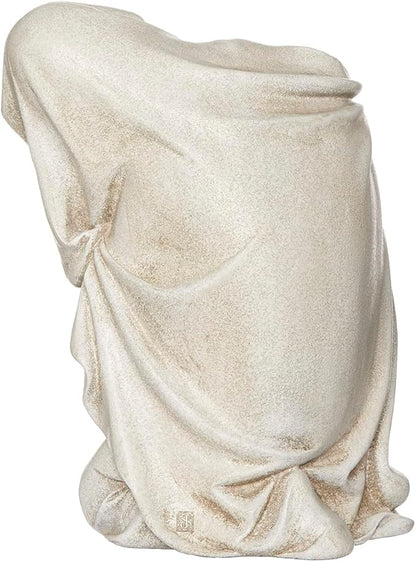 Joseph's Studio by Roman Inc., Kneeling Madonna, Garden Collection, Religious Statue, Holy Family, Memorial, Angel, Patron Saint, Garden Décor (6x10x13)