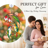 Hummingbird Gifts for Women, Hummingbird Sun Catcher for Window Hanging, Mothers Day for Mom Grandma Bird Lovers, Spring Suncatcher Garden Decor for Indoor Outdoor Windows(6)
