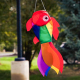 In the Breeze Rainbow Damsel Fish Sock, 15"