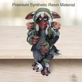 Garden Resin Statue, Big Goblin Statue Leprechaun Anime Character Sculpture Home Decor Sculpture Figurine for Indoor Outdoor Lawn Ornaments