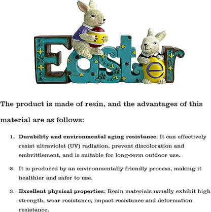 Easter Decorations Easter Bunny Decor, Easter Bunny Decor,Spring Decor Easter Indoor Decorations, for Easter Decorations for Home