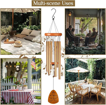 Farewell Gifts for Coworkers Moving Away Gifts for Friends Goodbye Gifts for Coworkers Going Away Gifts for Coworkers Women Retirement Gifts for Women Men Next Chapter Wind Chimes
