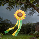 9KM DWLIFE Sunflower Windsock for Outside – 42 Inch Outdoor Windsock Hanging Decor | Durable Polyester Garden Wind Sock Flag for Yard, Patio, Deck, Porch Seasonal Decoration