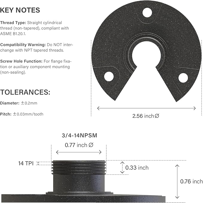 VENUS MANUFACTURING 4pcs Metal Mounting Bracket Landscape Lighting, 3/4 -14NPSM (0.77” Thread Diameters) Tree & Deck & Wall Mount Adaptor Outdoor Light Plate Fits Malibu Low Voltage Lights