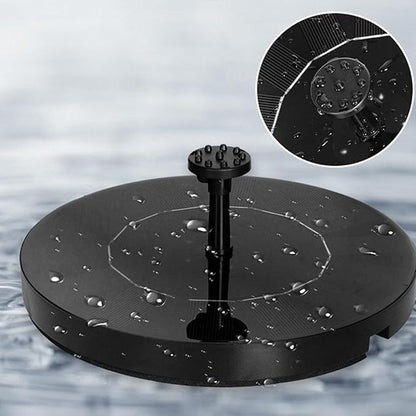 Floating Solars Bird Bath Water Fountains Light Garden Waterfalls Fountains Pond Panel Powered Water Pumps Garden Oxygenation Pumps for Pond