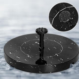 Floating Solars Bird Bath Water Fountains Light Garden Waterfalls Fountains Pond Panel Powered Water Pumps Garden Oxygenation Pumps for Pond