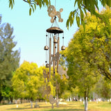 GDNSFIT Poodle Wind Chimes for Outside, Metal Windchimes Outdoors, Poodle Gifts for Women/Men, Memorial/Birthday Gifts, Garden Decor for Outside, Patio or Yard, Durable Chimes for Outdoors
