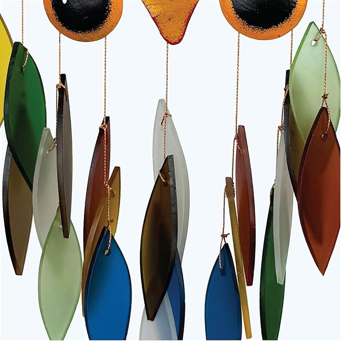 SPIKY OWL WINDCHIME