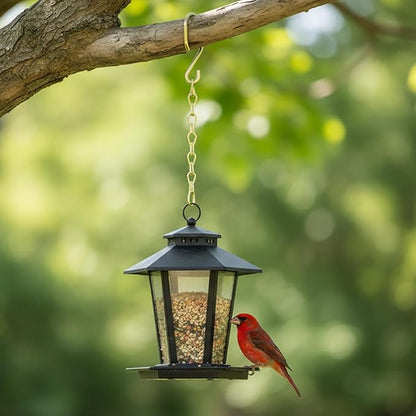 EBOOT 2 Pcs Hanging Chain for Bird Feeders, Planters, Lanterns and Ornaments(35 Inch,Gold)
