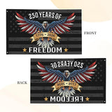 250 Years America Flag – 3x5 FT US 250th Anniversary Flags 1776-2026 Merchandise Banner – 250 Anniversary USA Flag with Grommets – Outdoor Patriotic Yard Décor