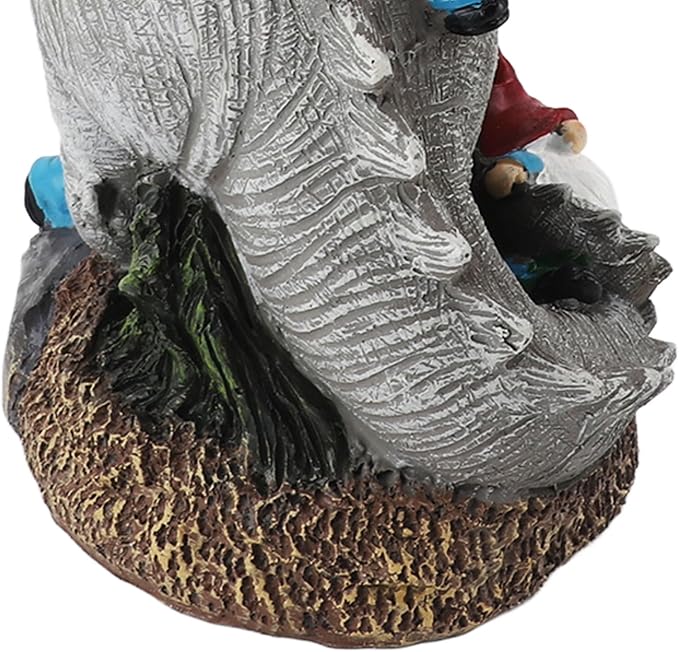Outdoor Dinosaur Statue, Hand Crafted Ornament, Weather Resistant, Lifelike Appearance, Ideal for Garden Yard Patio Decor