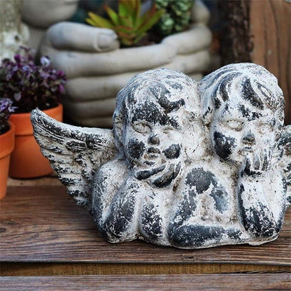 Garden Statues Outdoor Large Clearance Animal Angel Garden Sculpture, Vintage Old Sculpture Figure Outdoor Garden Landscape Decoration Garden Garden Decoration