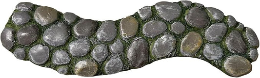 MUAMAX Fairy Garden Pathway, Miniature Stone Road, Green, Resin, Outdoor Statue, Home Decor, Fairy