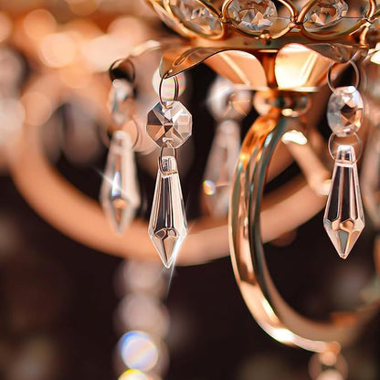 100PCS Premium Clear Crystal Glass Drops 2.4" - Multi-Purpose Hanging Prisms Bulk for Holiday Party/Home/Window Decoration/Chandelier Replacement Parts
