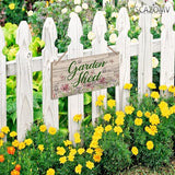 SCAZOMV Garden Sign Decor, Garden Shed, Funny Outdoor Decorative For Garden Backyard Patio Farmhouse, Potting Shed She Shed Personalized Wooden Hanging Plaque 5"X 10"