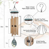 ASTARIN Engagement Gifts Wind Chime, Personalized Names & Date Wind Chimes Gifts for Couple 2025, Wedding Gift for Newlywed Bride Groom Husband Wife, Gift Valentine’s Day Produced in USA