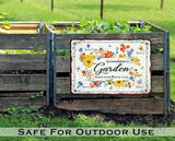 Personalized Metal Signs with Name Made in USA Custom Vintage Garden Sign Waterproof Vintage Decorative Metal Print for Wall Decor Customized Home Garden Ideas Gifts Artwork Prints for Yard Ourdoor