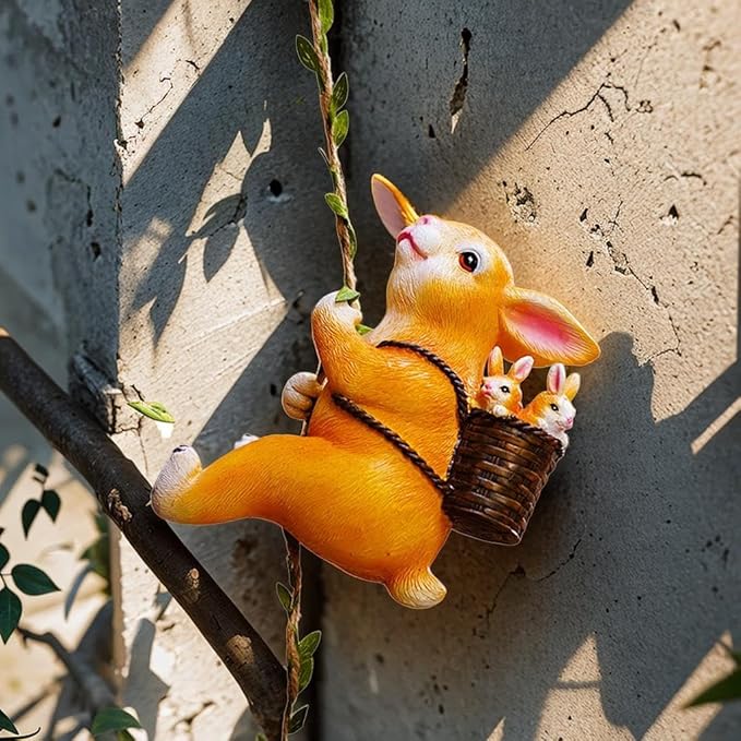 Resin Figurines Outdoor Statues for Landscaping Backyard Gardening Gifts