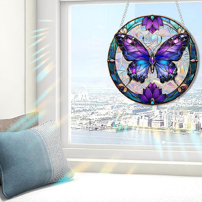 Sun Catchers Indoor Window, Acrylic Rainbow Suncatcher Window Hanging Decoration for Living Room Bedroom Summer Home Balcony Ornaments Decoration