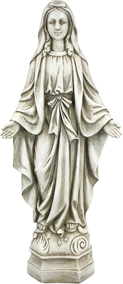 Design Toscano Madonna of Notre Dame Garden Statue: Medium