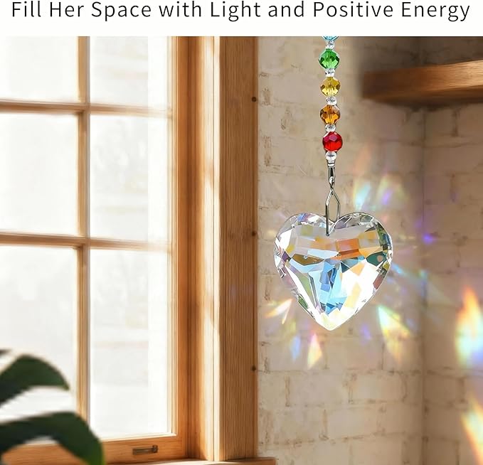 Pet Memorial Gifts for Loss of Dog: Cat Crystal Suncatcher: A Dog & Cat Sympathy Gift for Grieving Friends, Pet Loss Bereavement Keepsake, and Rainbow Bridge Remembrance Ornament