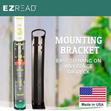 Headwind EZRead 26” Giant Professional Outdoor rain Gauge, USA Made Heavy Duty All Weather Freeze Proof mountable with Float, Red (820-0006)