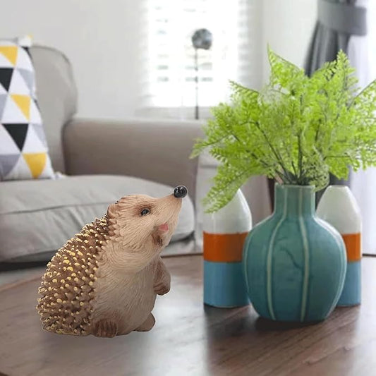 Garden Statues Hedgehog Figurines Hedgehog Garden Statues Outdoor Resin Garden Statues Cute Hedgehog Decor Hedgehog Decorations for Home Yard Ornaments Decor