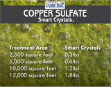 Crystal Blue Copper Sulfate Algaecide - Granular Aquatic Grade Copper Sulfate for Pond Algae Control - 5 Pounds