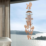 GDNSFIT Poodle Wind Chimes for Outside, Metal Windchimes Outdoors, Poodle Gifts for Women/Men, Memorial/Birthday Gifts, Garden Decor for Outside, Patio or Yard, Durable Chimes for Outdoors