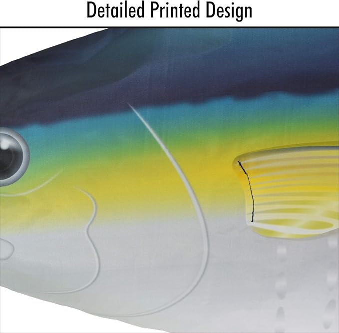In the Breeze 5162 — Yellowfin Tuna 48-inch Fish Windsock-Realistic Fishsock