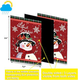 Seasonal Garden Flags Set of 12 Double Sided 12 x 18 Inch Yard Flags, Small Garden Flags for Outside, Fall Winter Halloween Christmas Outdoor Flags, Holiday Flags for All Seasons