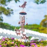 for Mom Golden Retriever Dog Wind Chimes for Outside,Dog Gifts for Women Men/Memorial Gift/Birthday Gifts Metal windchimes Outdoors/Indoors,Garden Decor,Patio,Porch,Yard Decorations