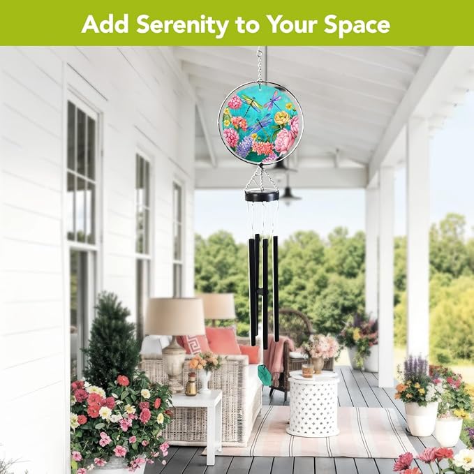 Briarwood Lane Dragonflies Illuminated Illuminated Wind Chime