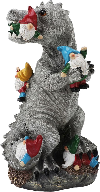 Outdoor Dinosaur Statue, Hand Crafted Ornament, Weather Resistant, Lifelike Appearance, Ideal for Garden Yard Patio Decor